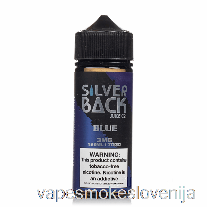 Vape Za Enkratno Uporabo Blue - Silverback Juice Co. - 120 Ml 3 Mg